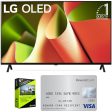 LG 65  Class OLED B4 Series Smart TV 4K 2024 + 4 Yr Warranty + $25 Gift Card Cheap