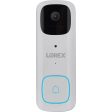 Lorex 2K Battery Video Doorbell, White (B463AJD-E) Online Hot Sale