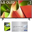 LG 55  Class OLED B4 Series Smart TV 4K 2024 + 4 Yr Warranty + $25 Gift Card Fashion