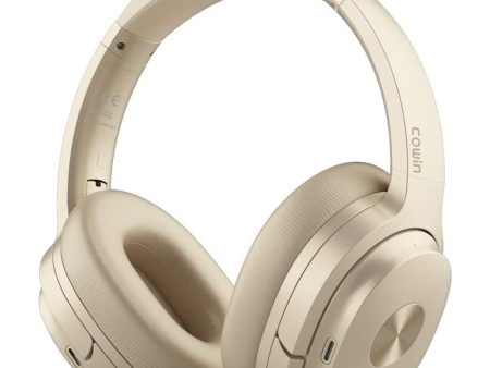 Cowin SE7 Max Active Noise Cancelling Wireless Bluetooth Headphones, Gold - Open Box Online now