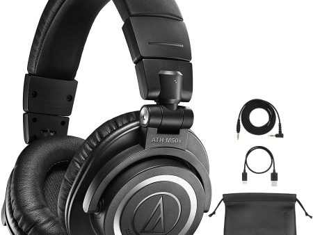 Audio-Technica ATH-M50xBT2 M50X Wireless Over-Ear Bluetooth Headphones Online Hot Sale