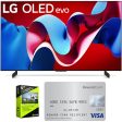 LG 42  Class OLED evo C4 Series Smart TV 4K 2024 + 4 Yr Warranty + $50 Gift Card Online Sale