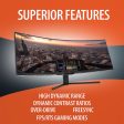 Deco Gear 43  Curved LED 3840x1200 32:10 120Hz FreeSync 4ms Gaming Monitor - Refurbished For Cheap