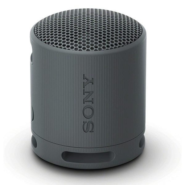 Sony XB100 Compact Bluetooth Wireless Speaker Black and Blue with Cleaning Cloth Fashion