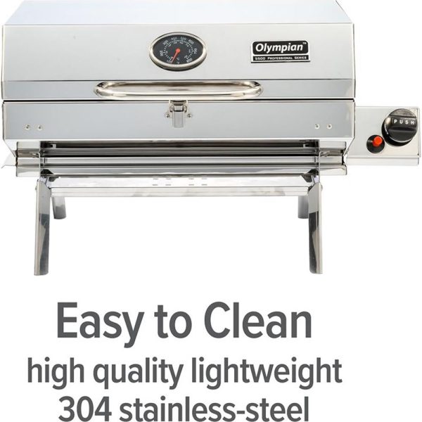 Camco Olympian 5500 Stainless Steel RV Grill - Open Box Sale