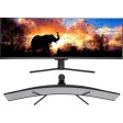 Deco Gear 43  Curved LED 3840x1200 32:10 120Hz FreeSync 4ms Gaming Monitor - Refurbished For Cheap