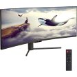 Deco Gear 43  Curved LED 3840x1200 32:10 120Hz FreeSync 4ms Gaming Monitor - Refurbished For Cheap