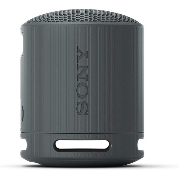 Sony XB100 Compact Bluetooth Wireless Speaker Black and Grey with Cleaning Cloth Online Hot Sale