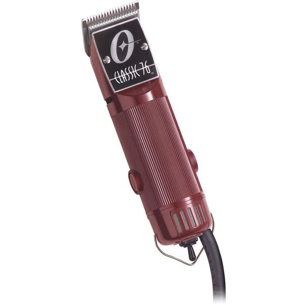 Oster Classic 76 Universal Motor Clipper w  Detachable #000 & #1 Blade (Red) Sale