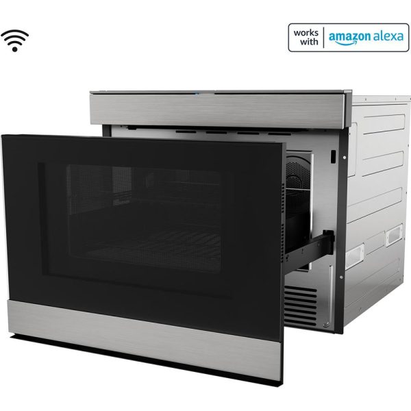 Sharp 24  Built-In Smart Convection Microwave Drawer Oven (SMD2499FS) - Open Box on Sale