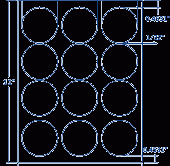 2.5  X 2.5  Laser Inkjet Label-12 Per Sheet, 100 Sheets Per Pack, White, Permanent Hot on Sale