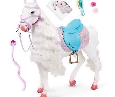 [2 Pack]- Camarillo Hair Play Horse Accessory Set for 18  Dolls For Cheap