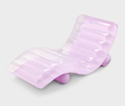 [2 Pack]- Chaise Lounge Water Floats and Inflatables Pink Hot on Sale